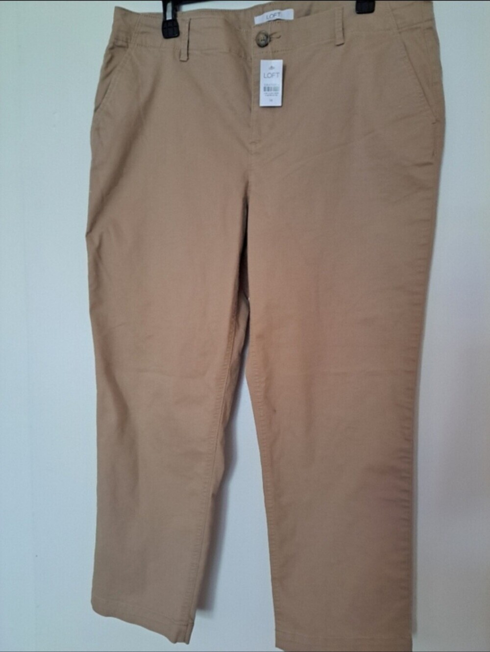 LOFT Light Tan Chino Pants